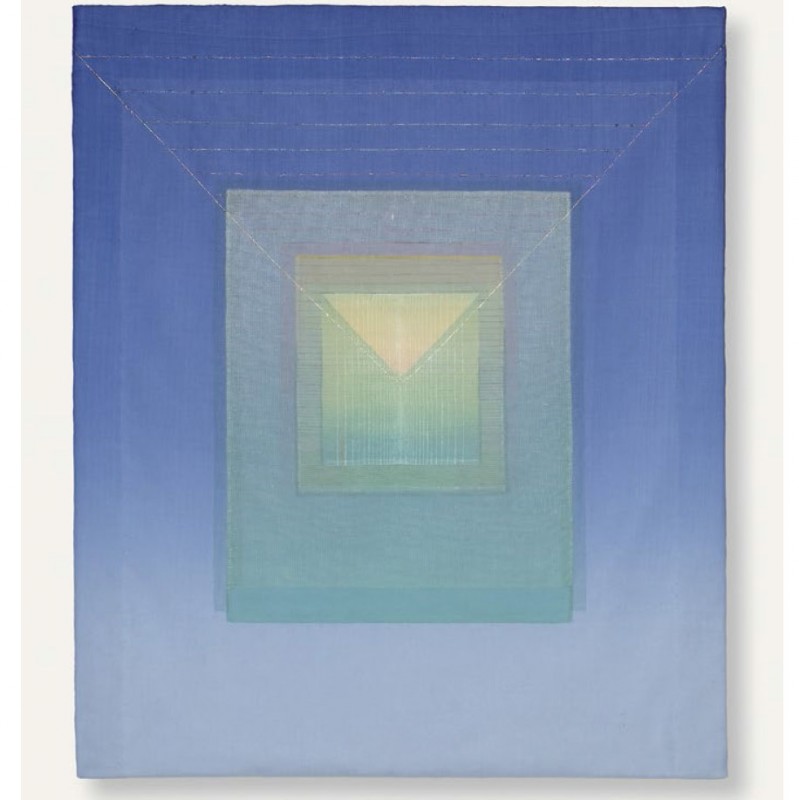 Ursula Forster, «ohne Titel», 2012, 75 x 89 cm, Textilien