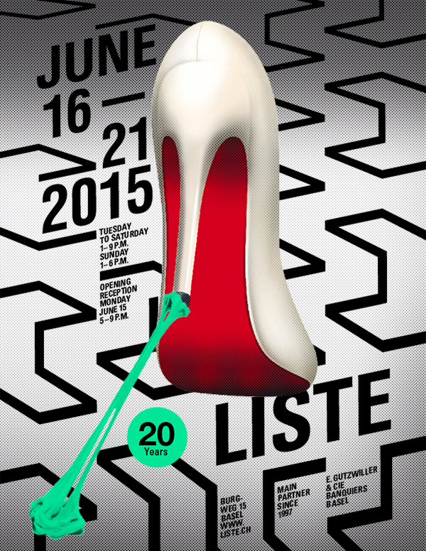 Plakat LISTE Art Fair Basel 2015
